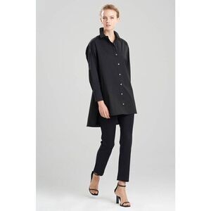 NATORI COTTON POPLIN OVERSIZED BUTTON DOWN SHIRT sz XL